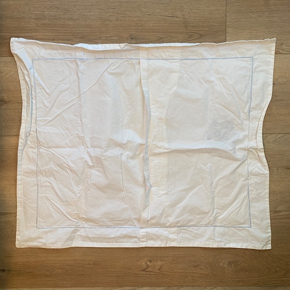 Crate & Barrel Embroidered Pillow Shams (set of 2) - Picture 4 of 9